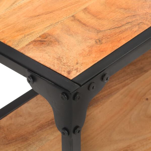 vidaXL tömör akácfa TV-szekrény 150 x 30 x 40 cm