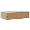 vidaXL tölgyszínű MDF falra szerelhető fiókos polc 40 x 23,5 x 10 cm