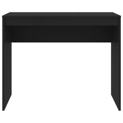 vidaXL fekete szerelt fa íróasztal 90 x 40 x 72 cm