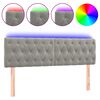vidaXL vil&aacute;gossz&uuml;rke b&aacute;rsony LED-es fejt&aacute;mla 144 x 7 x 78/88 cm