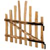 vidaXL &Iacute;ves ker&iacute;t&eacute;si kapu 100 x 90 cm Impregn&aacute;lt Hazel Fa Barna