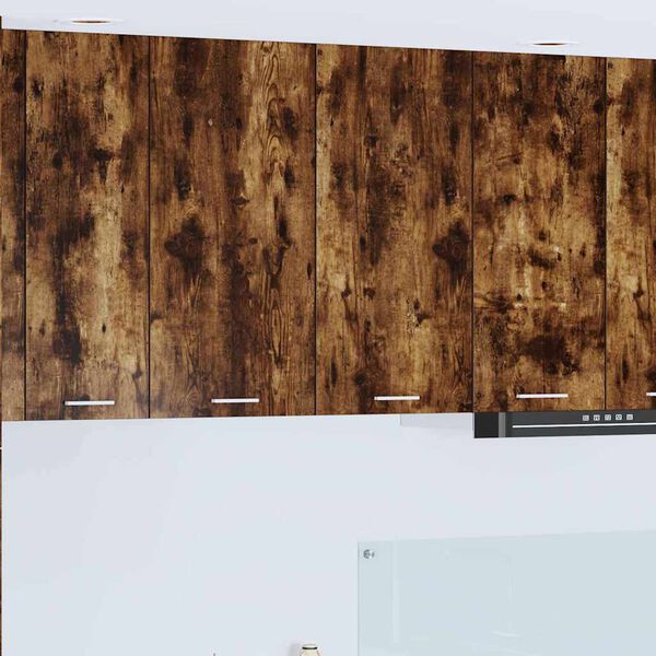 vidaXL F&uuml;ggő szekr&eacute;ny Riga F&uuml;st&ouml;lt t&ouml;lgy 80 x 31 x 80 cm Faanyag