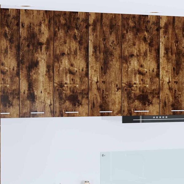 vidaXL F&uuml;ggő szekr&eacute;ny t&aacute;rol&oacute;val F&uuml;st&ouml;lt t&ouml;lgy 60 x 31 x 80 cm Faanyag