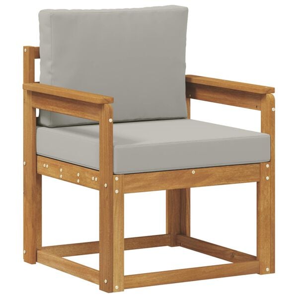 vidaXL K&uuml;lt&eacute;ri kanap&eacute; T&ouml;m&ouml;r ak&aacute;cfa &eacute;s poli&eacute;szter