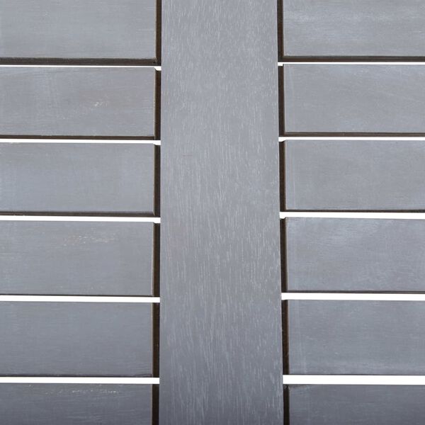 vidaXL sz&uuml;rke t&ouml;m&ouml;r ak&aacute;cfa kerti asztal 80 x 80 x 74 cm