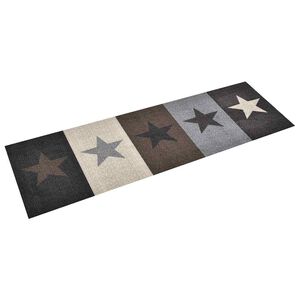 vidaXL csillagmint&aacute;s moshat&oacute; konyhai szőnyeg 45 x 150 cm