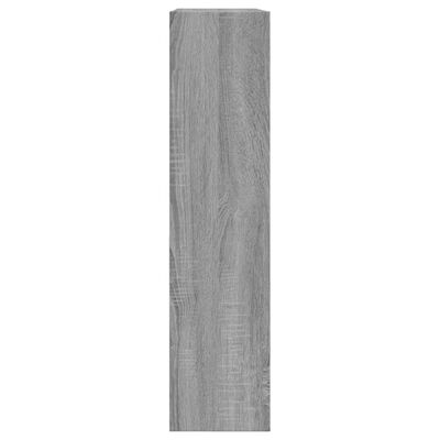 vidaXL szürke sonoma színű szerelt fa cipőszekrény 80 x 21 x 87,5 cm
