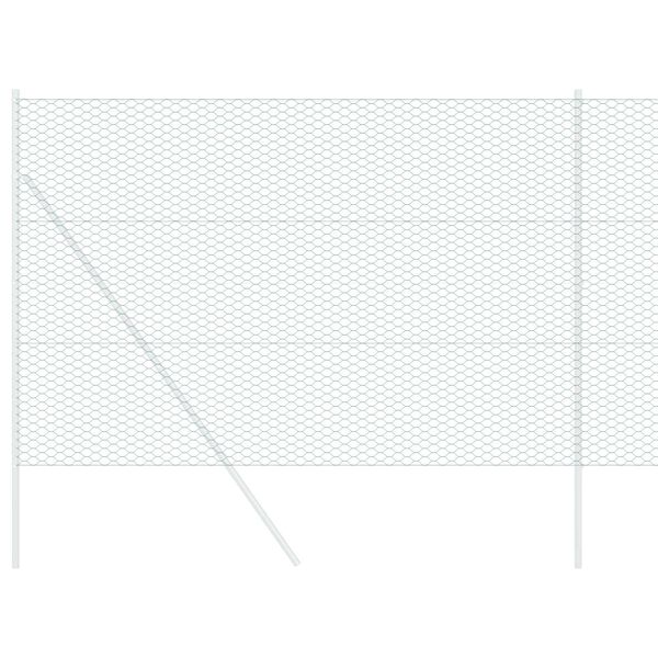 vidaXL Hexagon ker&iacute;t&eacute;s Z&ouml;ld 1,6 x 50 m PVC