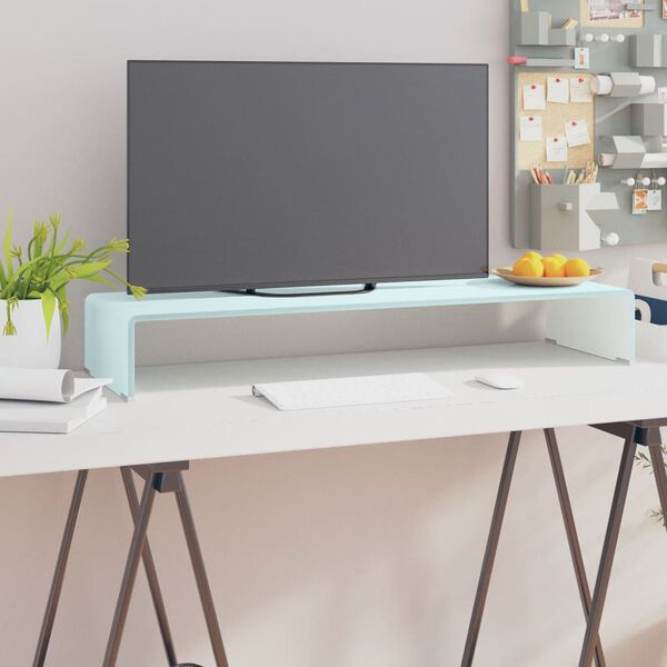 vidaXL z&ouml;ld &uuml;veg TV &aacute;llv&aacute;ny/monitor magas&iacute;t&oacute; 90 x 30 x 13 cm