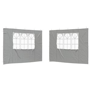 vidaXL Parti s&aacute;tor oldalfal 2 pcs 300 x 195 cm Vil&aacute;gossz&uuml;rke