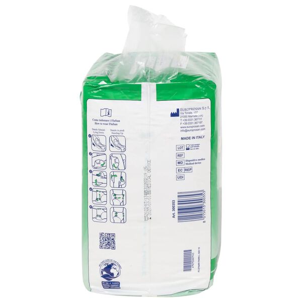 Flufsan 15 db eldobhat&oacute; felnőtt pelenka L-es m&eacute;ret