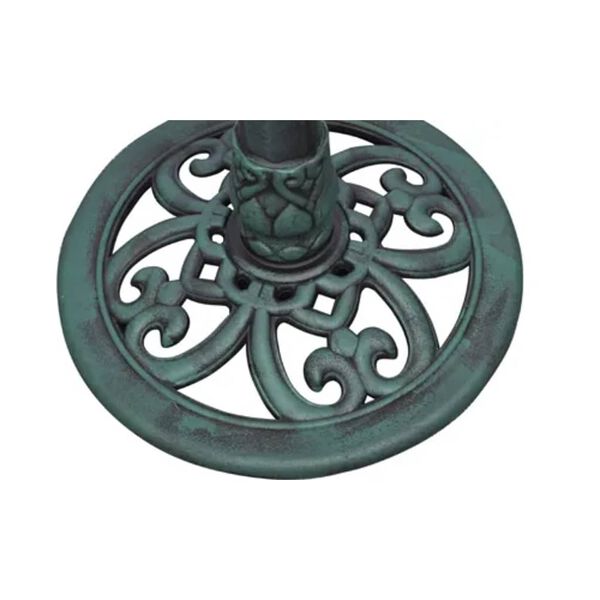 vidaXL madárfürdető dekoratív madárral