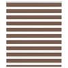 vidaXL zebraf&uuml;gg&ouml;nnyel barna sz&ouml;vetsz&eacute;less&eacute;g 130,9 cm poli&eacute;szter