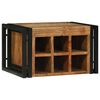 vidaXL Bor&aacute;gas 2 db Barna &eacute;s fekete 46 x 35 x 27,5 cm T&ouml;m&ouml;r Ak&aacute;cfa