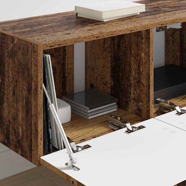 vidaXL TV Fali Szekr&eacute;ny &Ouml;reg fa 60 x 31 x 29.5 cm Faanyag