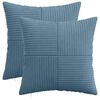vidaXL P&aacute;rna huzat 2 pcs ALMELO K&eacute;k 40 x 40 cm cord