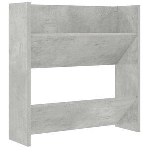 vidaXL betonsz&uuml;rke forg&aacute;cslap fali cipősszekr&eacute;ny 60 x 18 x 60 cm