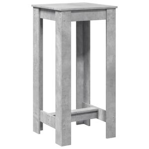 vidaXL betonsz&uuml;rke szerelt fa b&aacute;rasztal 51 x 50 x 103,5 cm