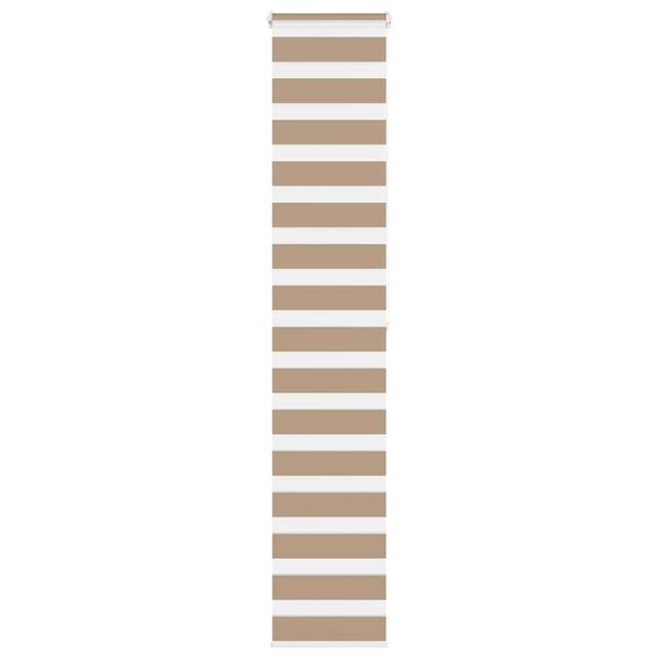 vidaXL zebraf&uuml;gg&ouml;nnyel homokbarna sz&ouml;vetsz&eacute;less&eacute;g 35,9 cm poli&eacute;szter