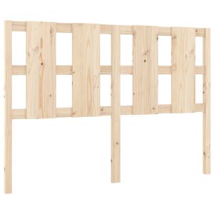 vidaXL t&ouml;m&ouml;r fenyőfa &aacute;gyfejt&aacute;mla 140,5 x 4 x 100 cm