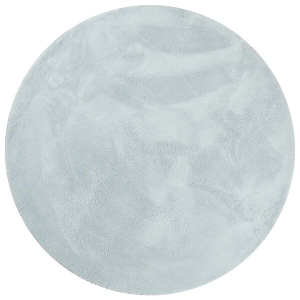 vidaXL HUARTE k&eacute;k r&ouml;vid sz&aacute;l&uacute; puha &eacute;s moshat&oacute; szőnyeg &Oslash; 100 cm