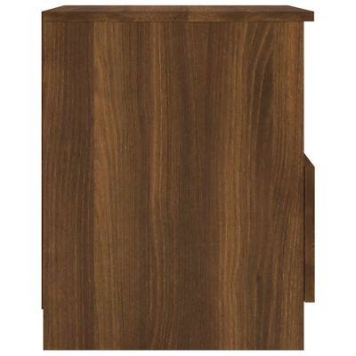 vidaXL barna tölgyszínű szerelt fa éjjeliszekrény 40 x 40 x 50 cm