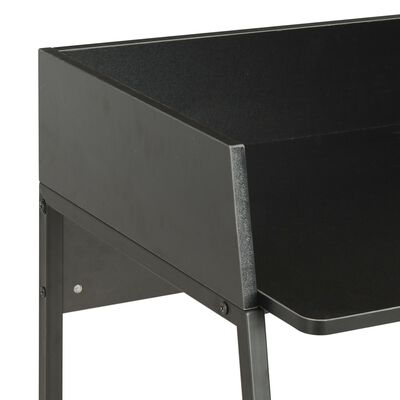 vidaXL fekete íróasztal 90 x 60 x 88 cm