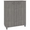 vidaXL HAMAR vil&aacute;gossz&uuml;rke t&ouml;m&ouml;r fenyőfa cipőszekr&eacute;ny 85 x 40 x 108 cm
