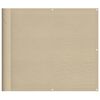 vidaXL b&eacute;zs 100% oxford poli&eacute;szter erk&eacute;lyparav&aacute;n 90 x 800 cm