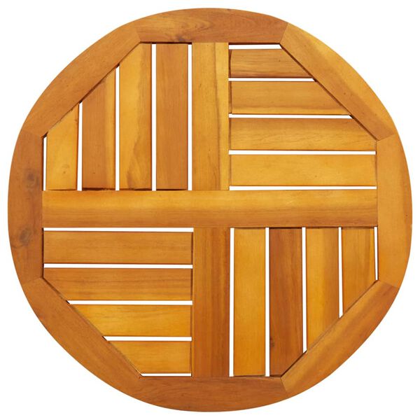 vidaXL t&ouml;m&ouml;r ak&aacute;cfa kerek asztallap &Oslash;50 x 2 cm