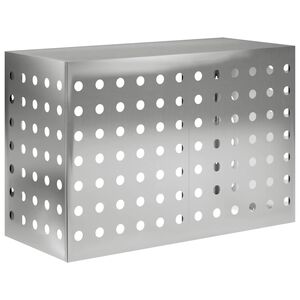 vidaXL L&eacute;gkondicion&aacute;l&oacute; Takar&oacute; Ez&uuml;st 90 x 40 x 60 cm Horganyzott Ac&eacute;l