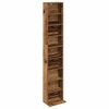 vidaXL CD szekr&eacute;ny Antik Fa 33 x 23,5 x 175 cm Szerelt Fa