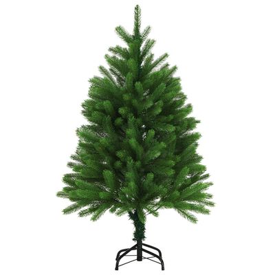 vidaXL zöld műkarácsonyfa élethű tűlevelekkel 120 cm
