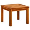 vidaXL t&ouml;m&ouml;r ak&aacute;cfa kerti doh&aacute;nyz&oacute;asztal 45 x 45 x 36 cm