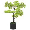 vidaXL z&ouml;ld cserepes mű ciprusbonsai 60 cm