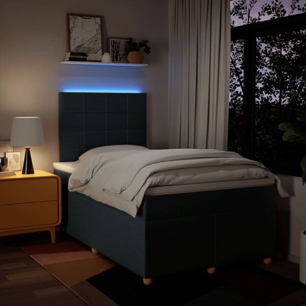 vidaXL k&eacute;k sz&ouml;vet rug&oacute;s &aacute;gy matraccal 120 x 190 cm