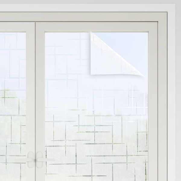 vidaXL Statikus Ablakf&oacute;lia Csillag Minta 45 x 500 cm PVC