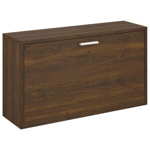 vidaXL barna t&ouml;lgysz&iacute;nű szerelt fa cipőt&aacute;rol&oacute; pad 80 x 24 x 45 cm