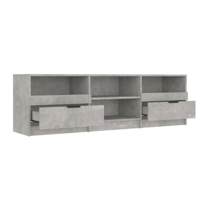 vidaXL betonszürke szerelt fa TV-szekrény 150x33,5x45 cm