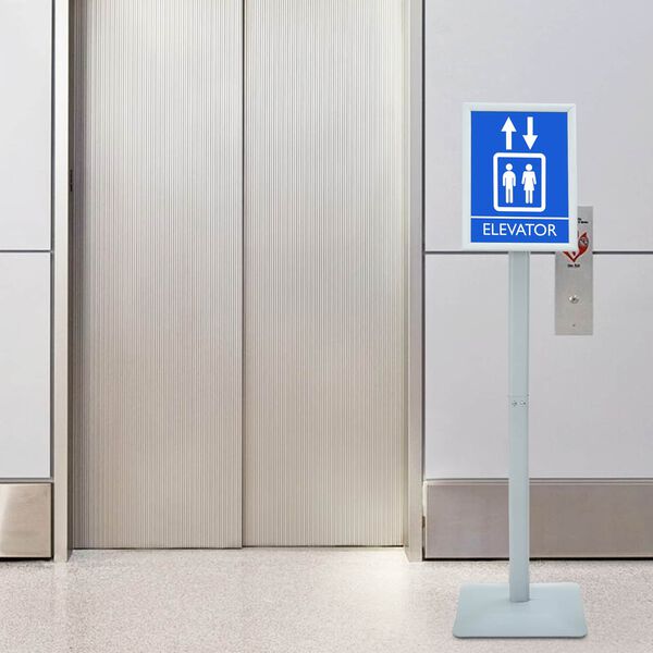 vidaXL Pedestal poszter &aacute;llv&aacute;ny Ez&uuml;st 32 x 27 x 119 cm