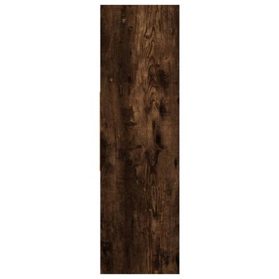vidaXL füstös tölgy színű szerelt fa könyvszekrény 97,5x29,5x100 cm