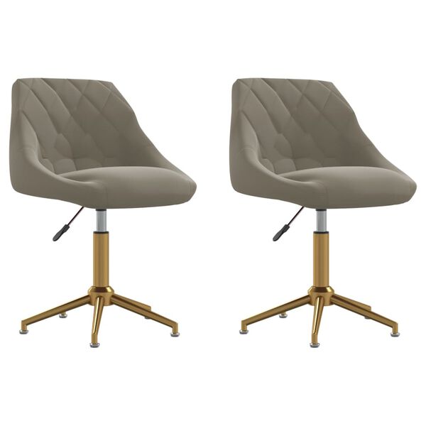 vidaXL 2 db vil&aacute;gossz&uuml;rke b&aacute;rsony forg&oacute; &eacute;tkezősz&eacute;k