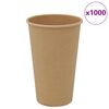 vidaXL 1000 db barna papír kávéscsészék 16oz 400ml