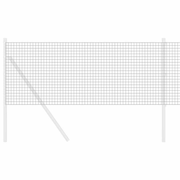 vidaXL Hegesztett Dr&oacute;th&aacute;l&oacute; Ker&iacute;t&eacute;s Sz&uuml;rke 0,4 x 10 m