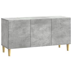 vidaXL TV szekr&eacute;ny Betonsz&uuml;rke 99 x 34,5 x 50 cm Szerelt Fa