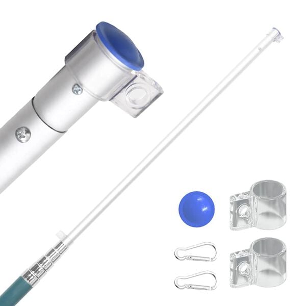 vidaXL olasz alum&iacute;nium z&aacute;szl&oacute; &eacute;s r&uacute;d 5,5 m