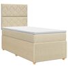 vidaXL Boxspring &aacute;gy matraccal fejt&aacute;ml&aacute;val K&eacute;k 100 x 200 cm Sz&ouml;vet