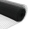 vidaXL Hexagon ker&iacute;t&eacute;s Sz&uuml;rke 0,6 x 25 m PVC
