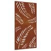 vidaXL lev&eacute;lmint&aacute;s corten ac&eacute;l kerti fald&iacute;sz 105 x 55 cm