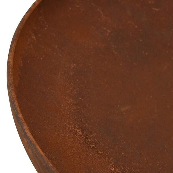 vidaXL ac&eacute;l tűzt&aacute;l 80 cm